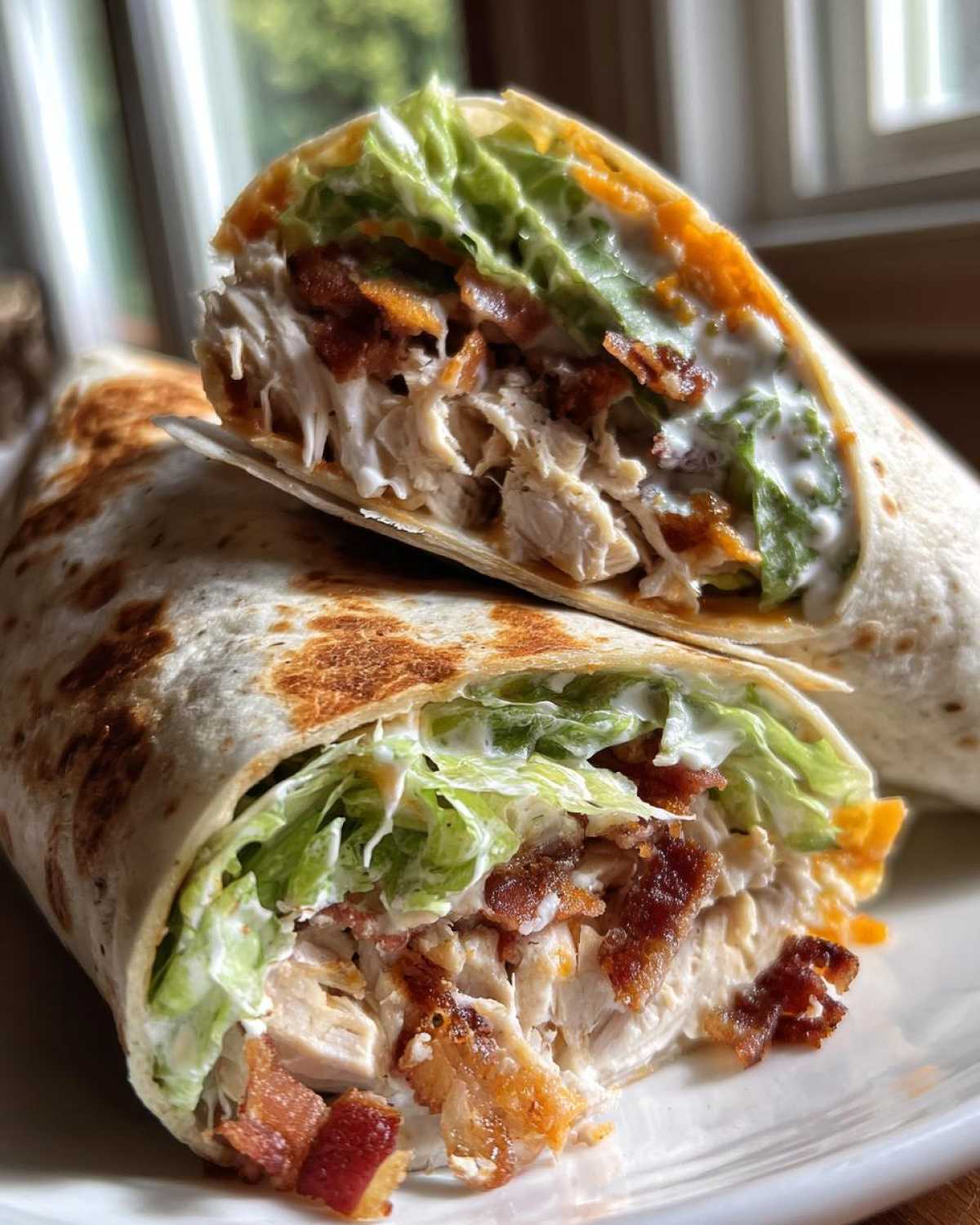Crispy Chicken Bacon Ranch Wraps - detail 4