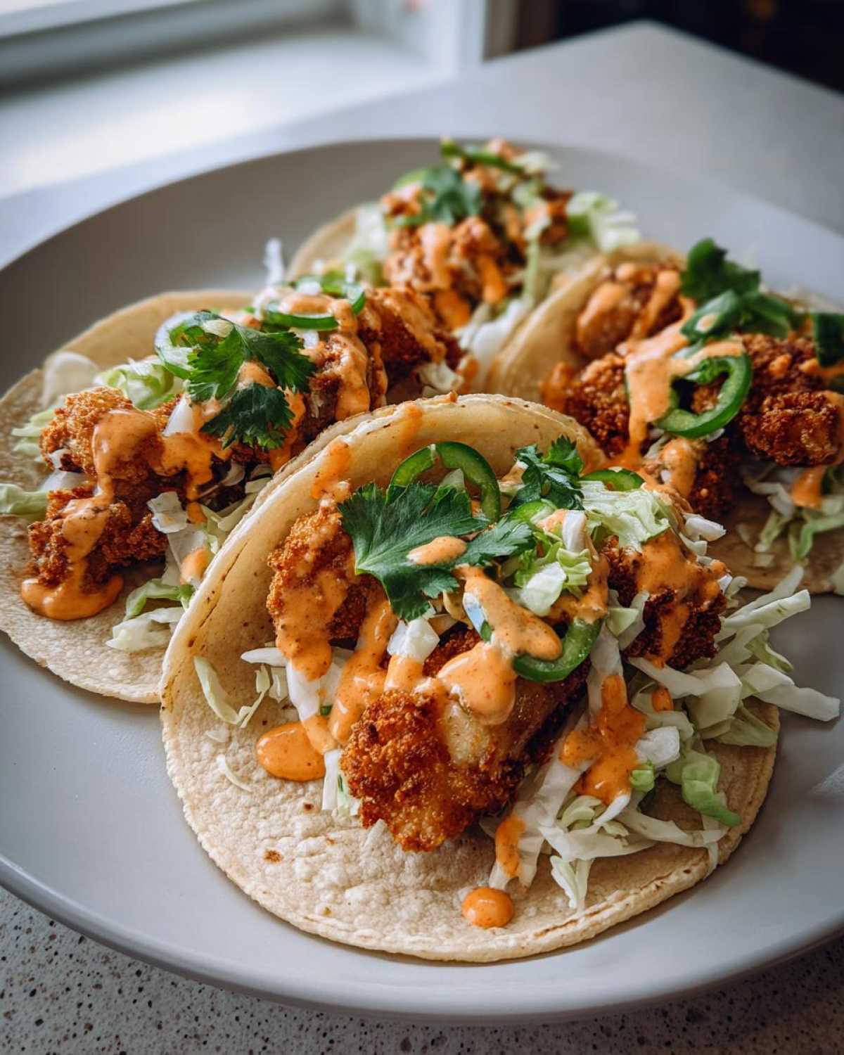Crispy Chicken Tacos with a Secret Sauce - detail 2