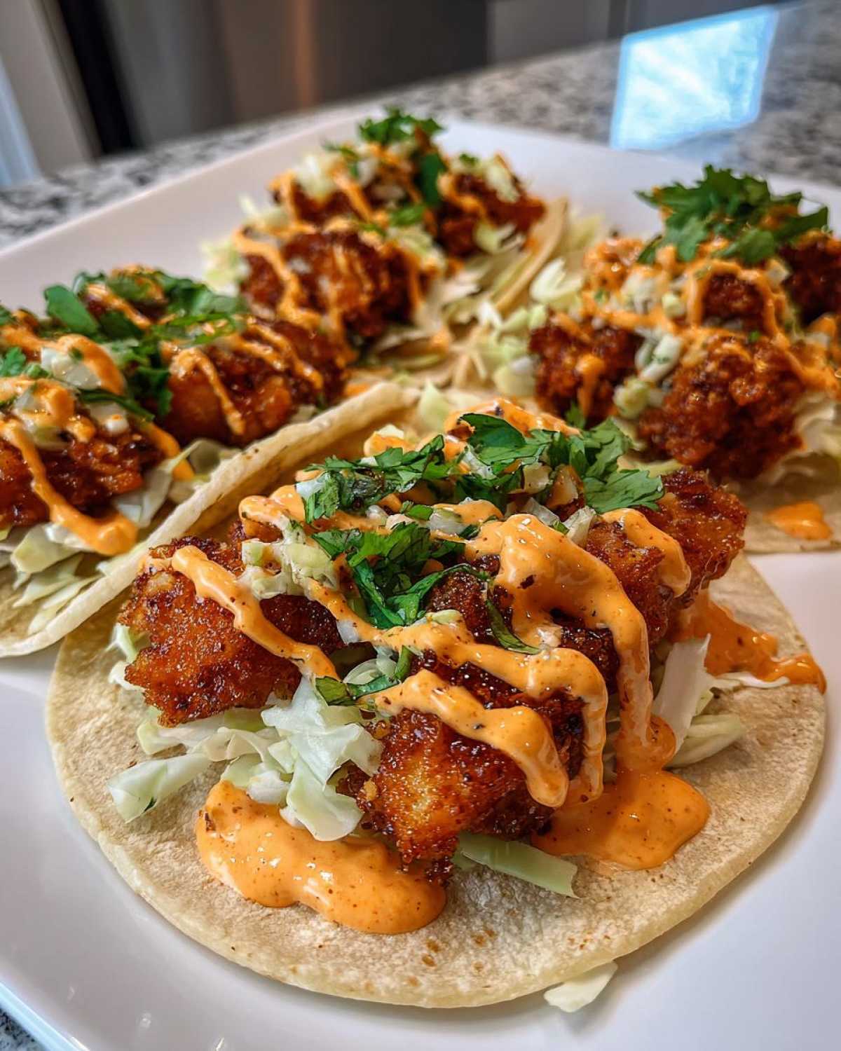Crispy Chicken Tacos with a Secret Sauce - detail 4