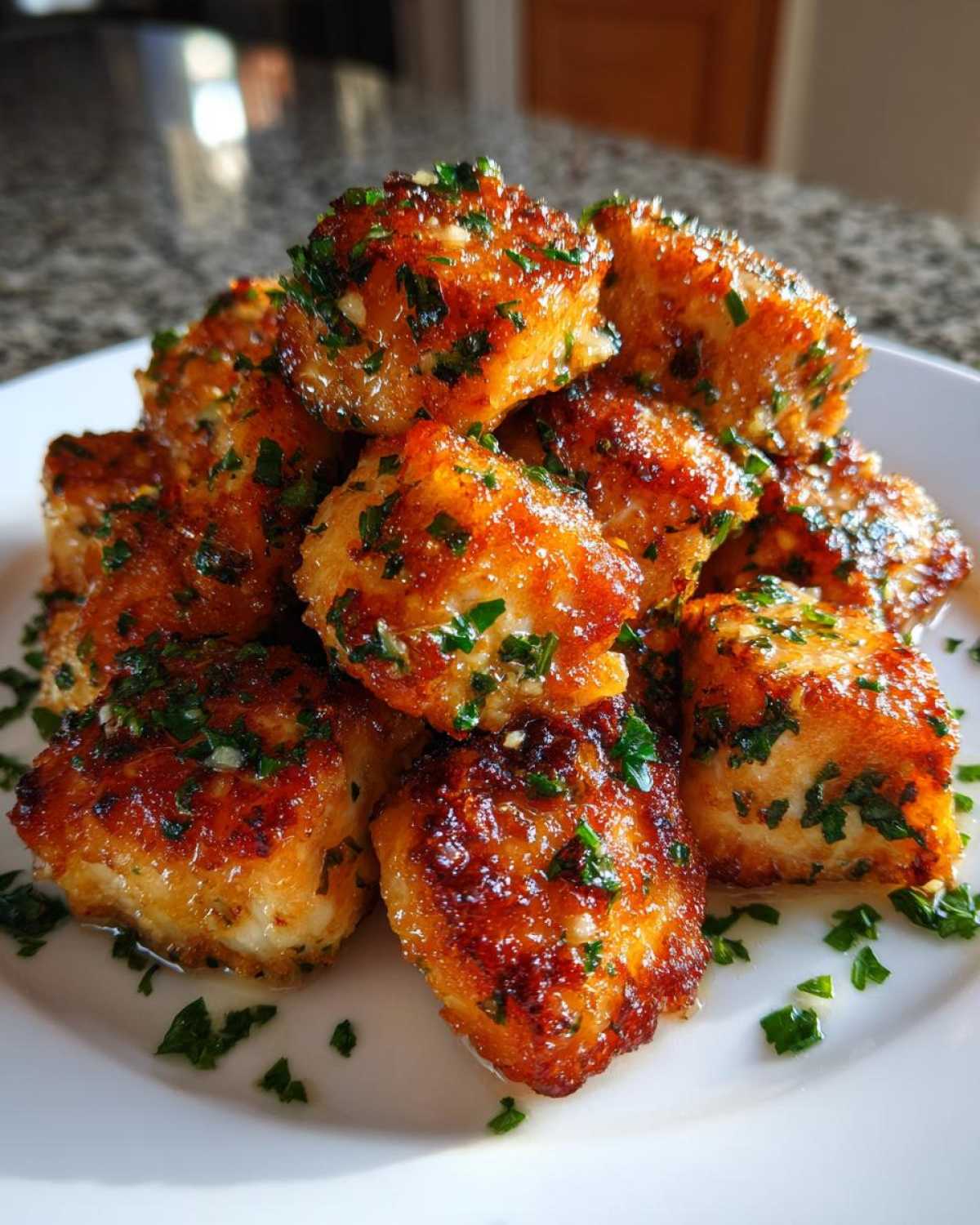 Crispy Garlic Butter Salmon Bites - detail 4