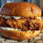 Crispy Garlic Chicken Sandwich