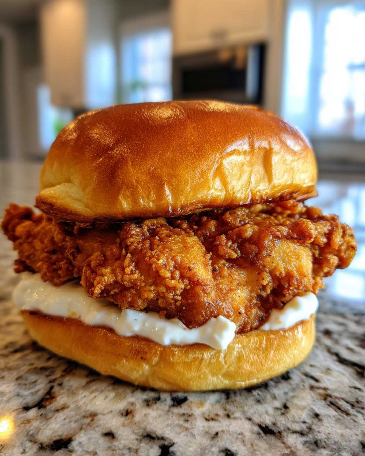 Crispy Garlic Chicken Sandwich - detail 2