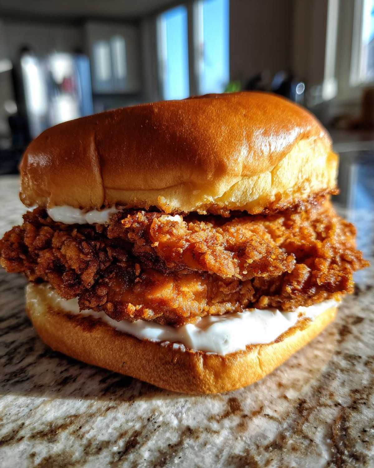 Crispy Garlic Chicken Sandwich - detail 3