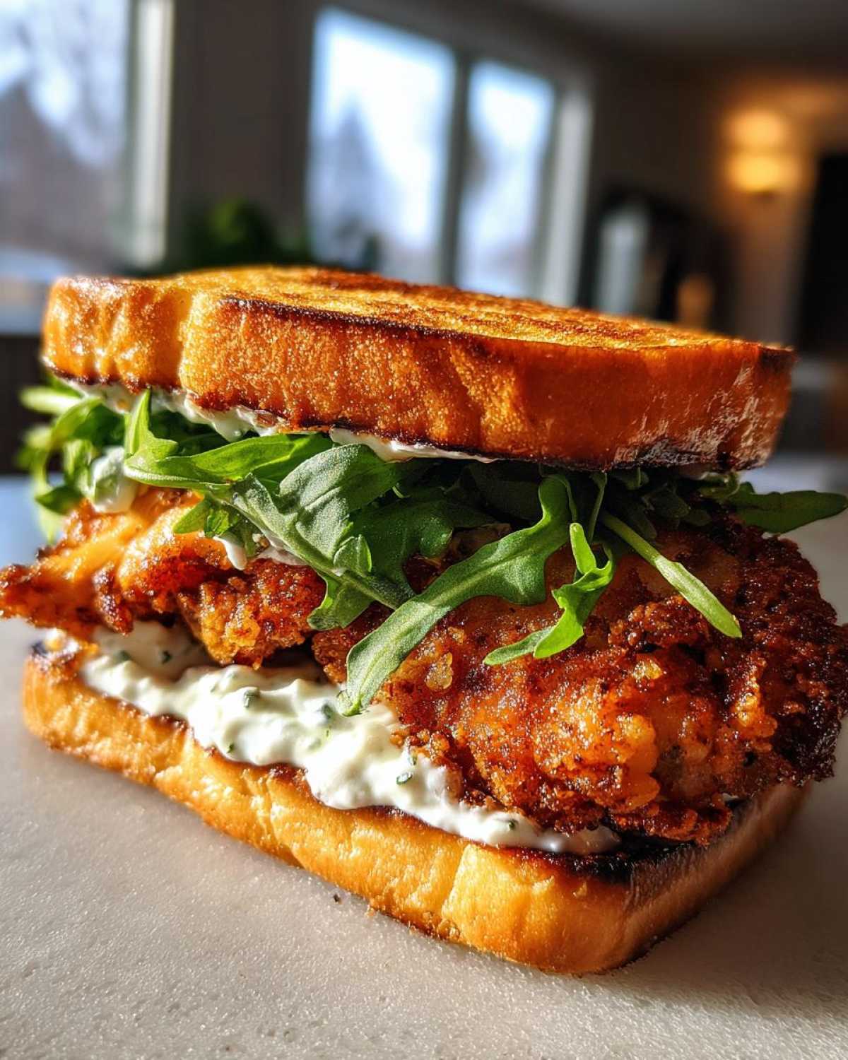Crispy Garlic Chicken Sandwich - detail 4
