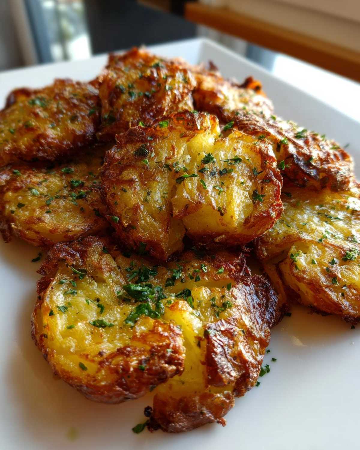 Crispy Garlic Smashed Potatoes - detail 4