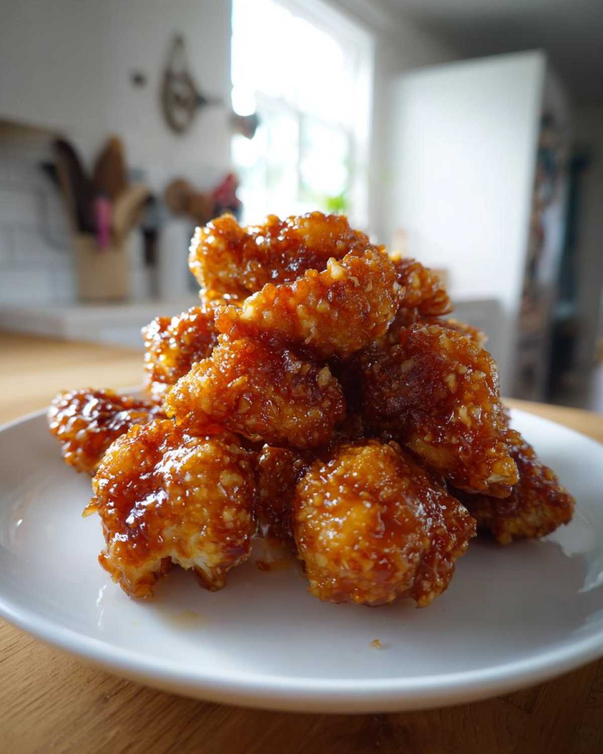Crispy Honey Garlic Cauliflower Bites - detail 2