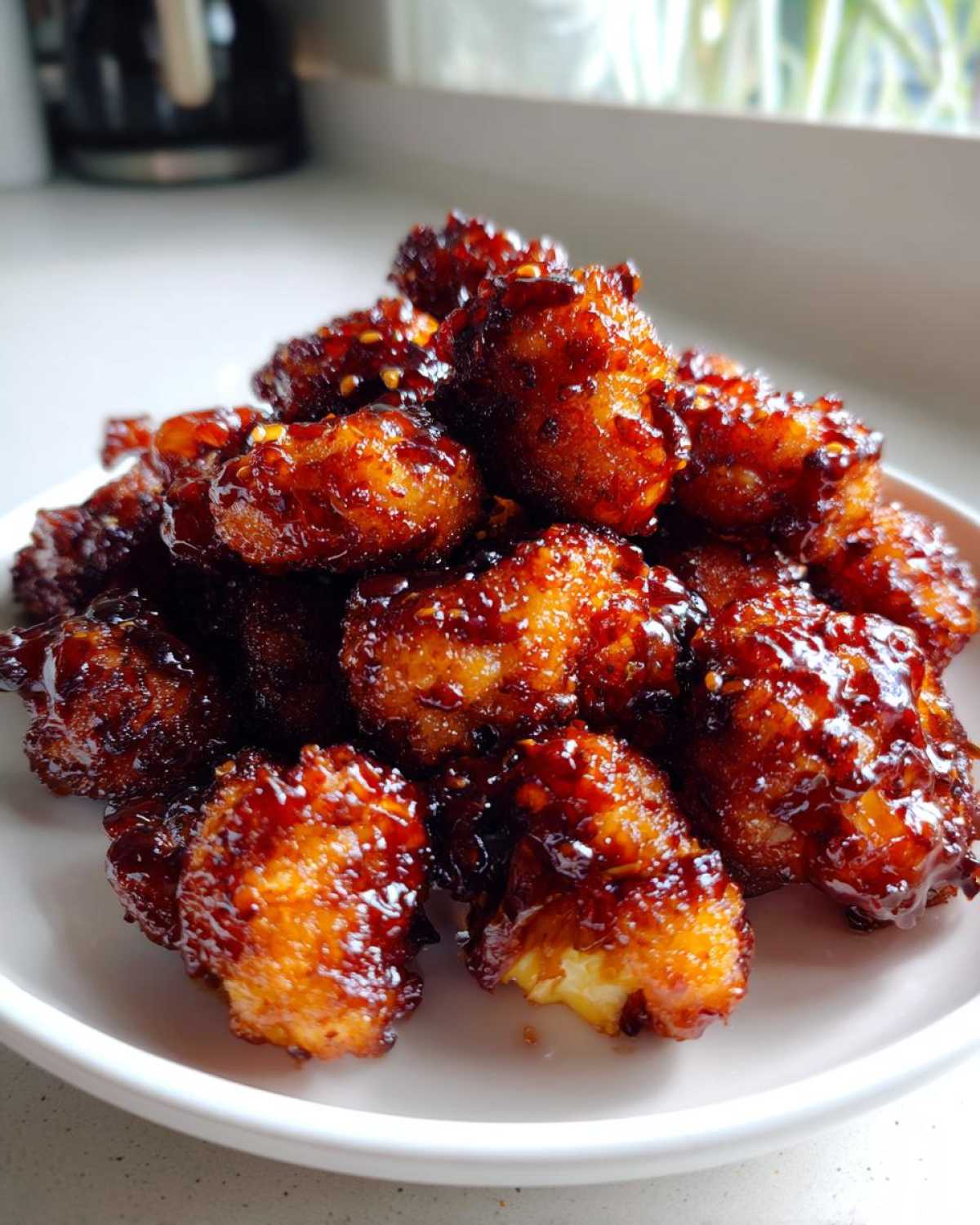 Crispy Honey Garlic Cauliflower Bites - detail 3