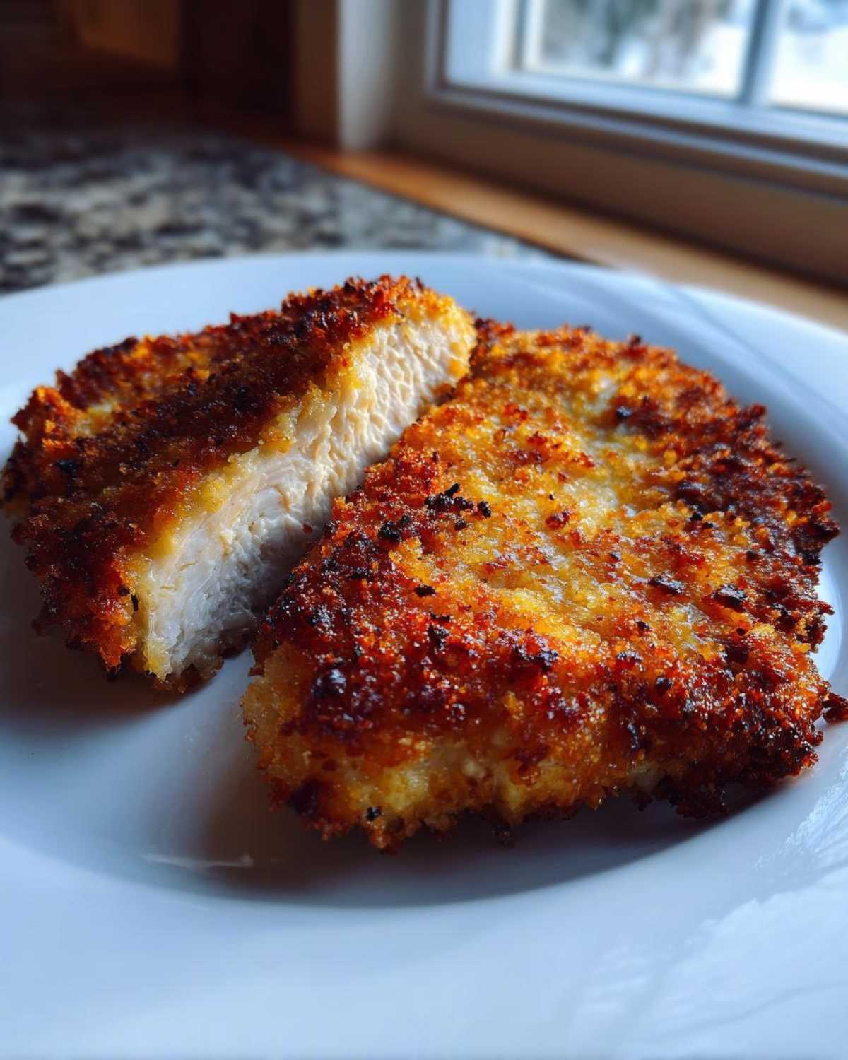 Crispy Parmesan Chicken Cutlets - detail 2