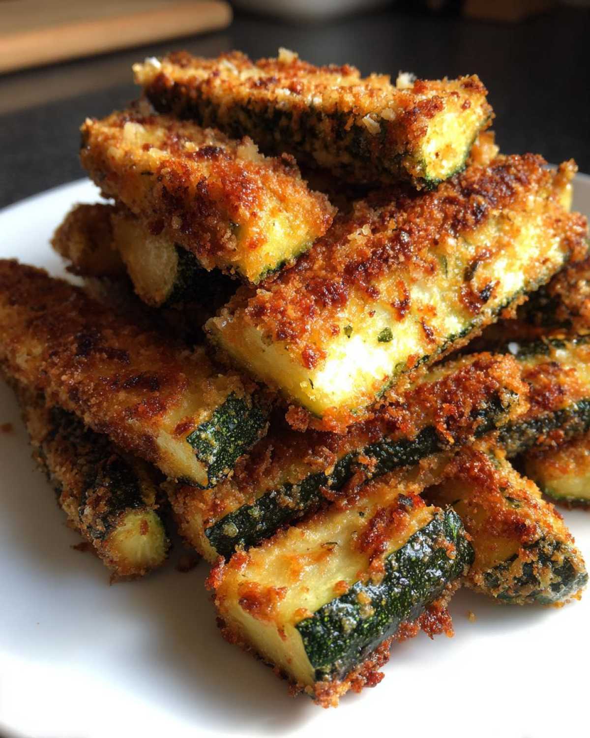 Crispy Parmesan Zucchini Fries - detail 1
