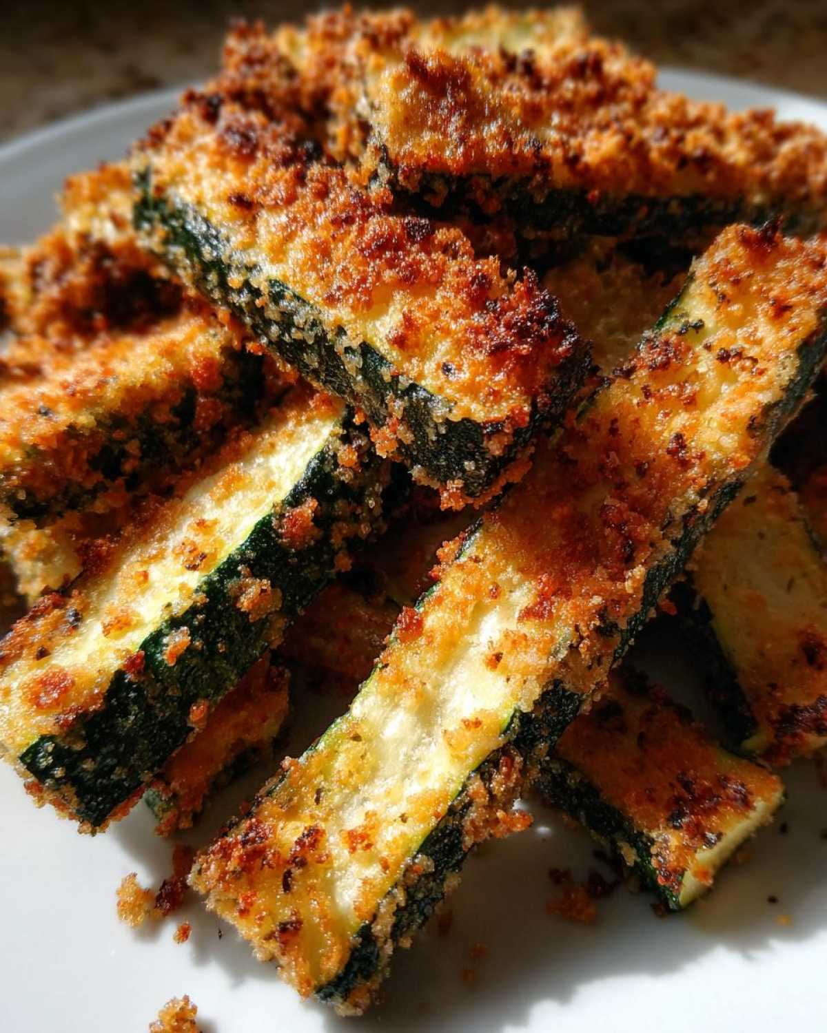 Crispy Parmesan Zucchini Fries - detail 2