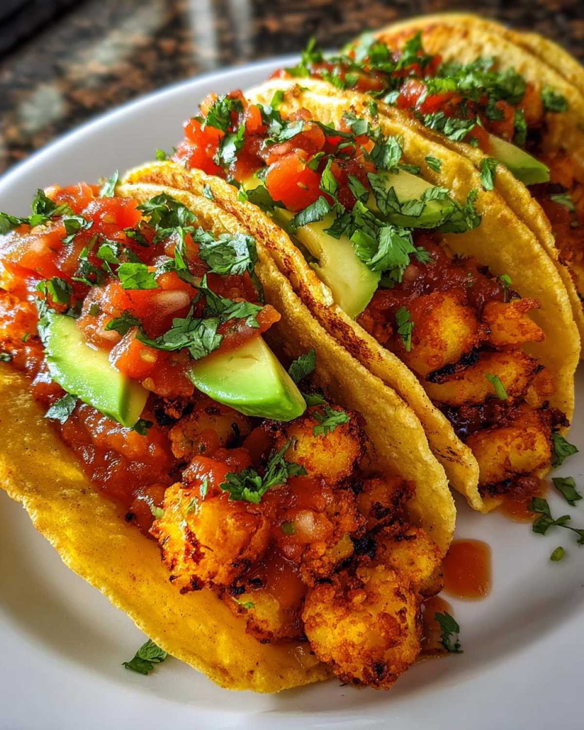 Crispy Potato Tacos - detail 4