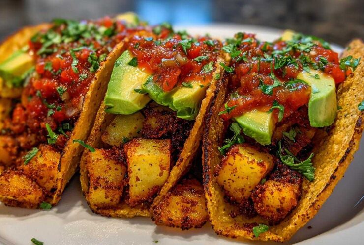 Crispy Potato Tacos