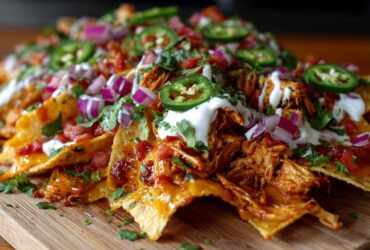 Firecracker Chicken Nachos