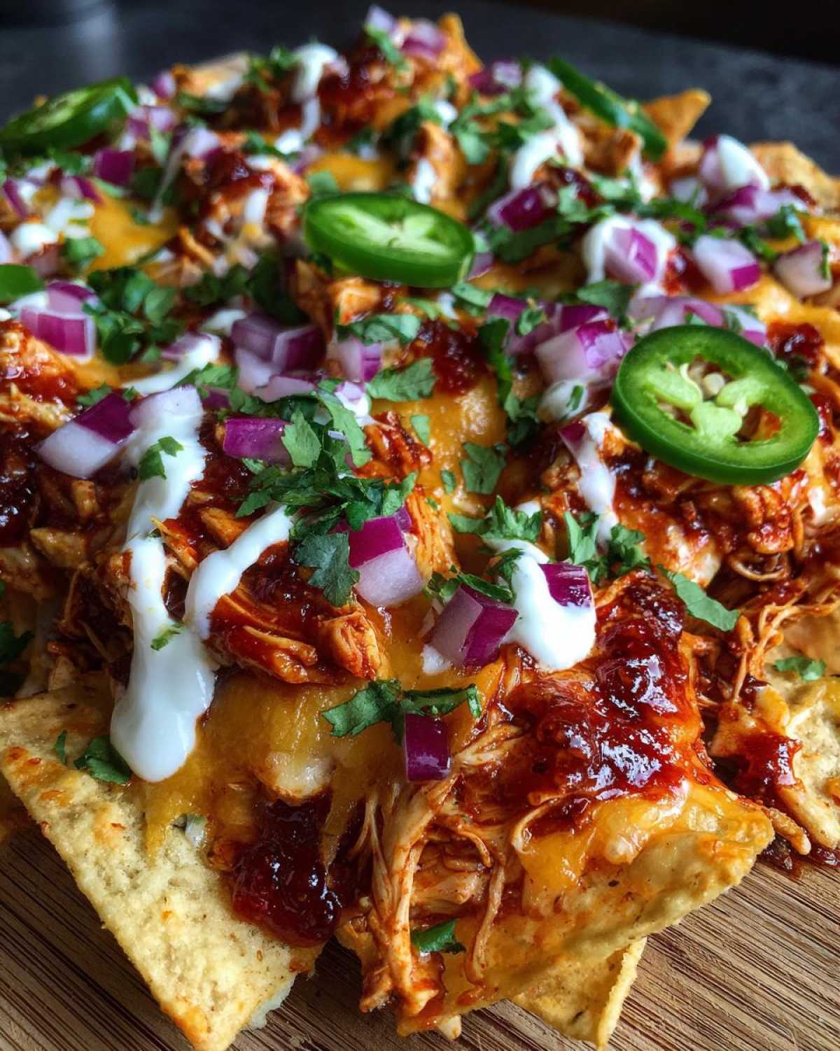 Firecracker Chicken Nachos - detail 4