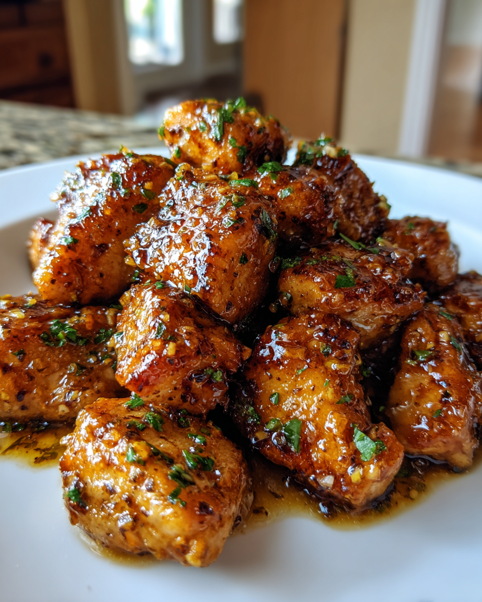 Garlic Butter Chicken Bites - detail 2