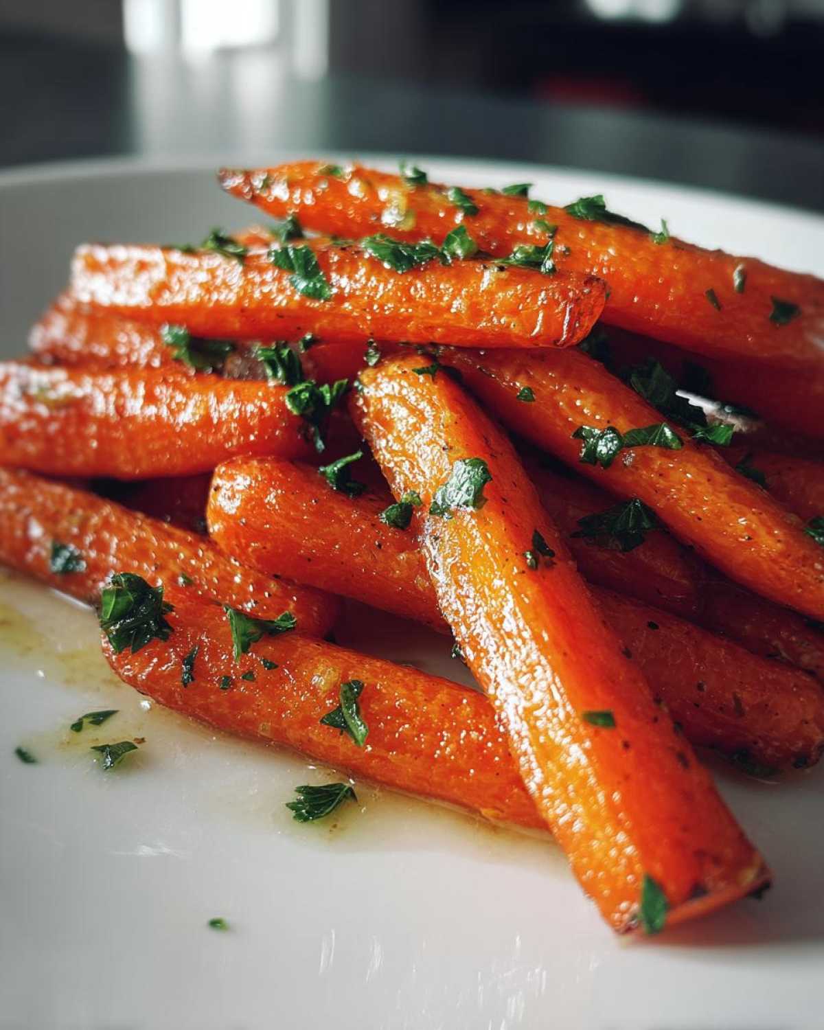 Garlic Butter Roasted Carrots - detail 1