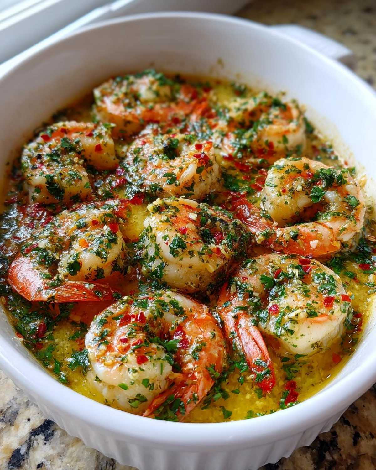 Garlic Butter Shrimp Scampi Bake - detail 1