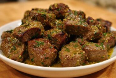 Garlic Butter Steak Tips