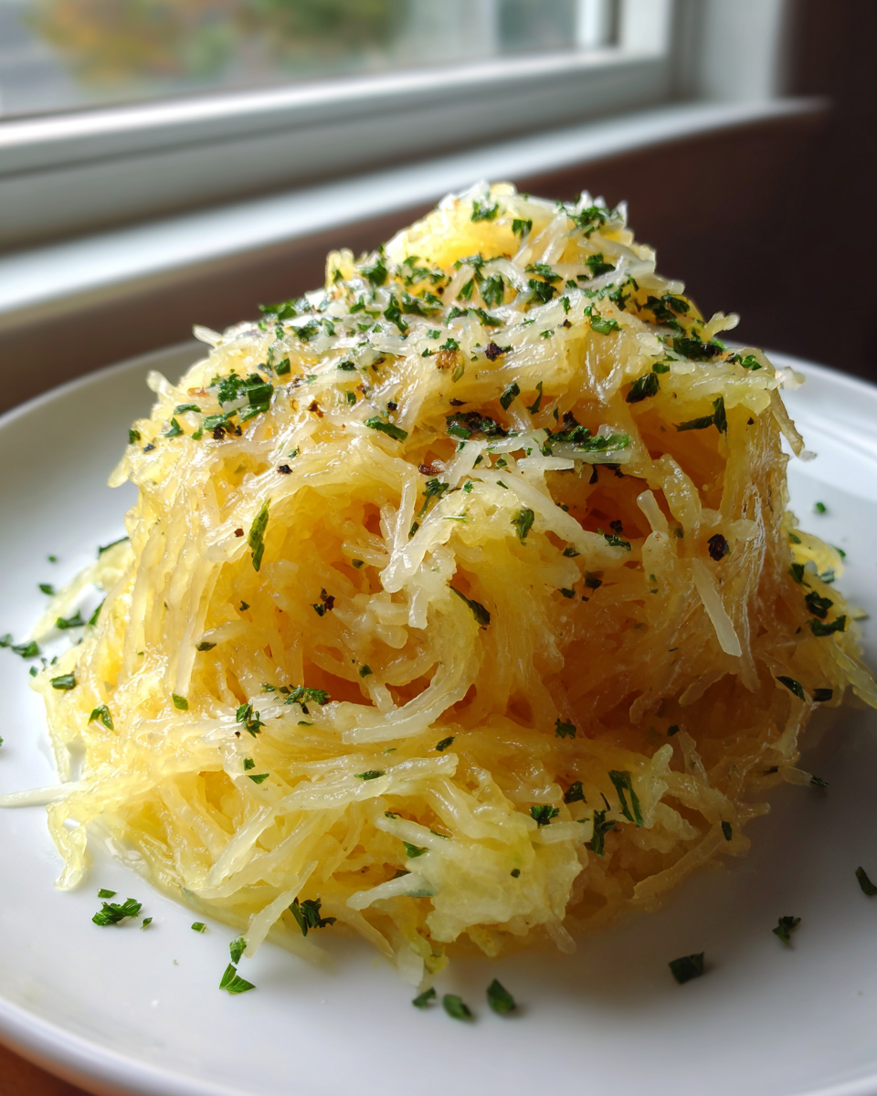 Garlic Parmesan Spaghetti Squash - detail 2