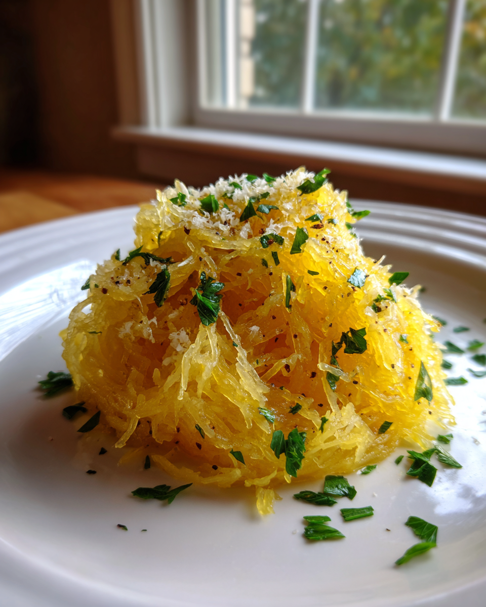 Garlic Parmesan Spaghetti Squash - detail 3