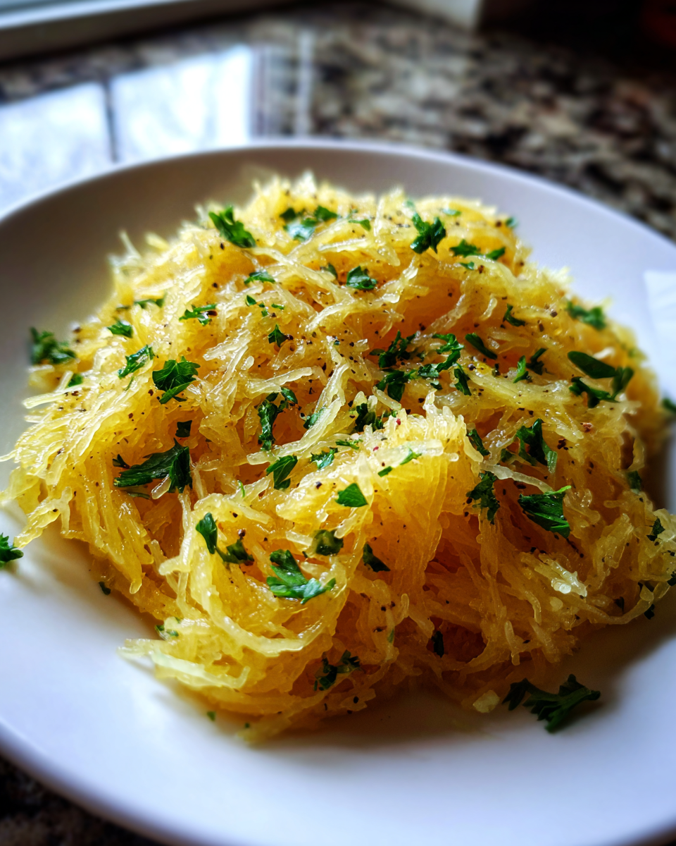 Garlic Parmesan Spaghetti Squash - detail 4