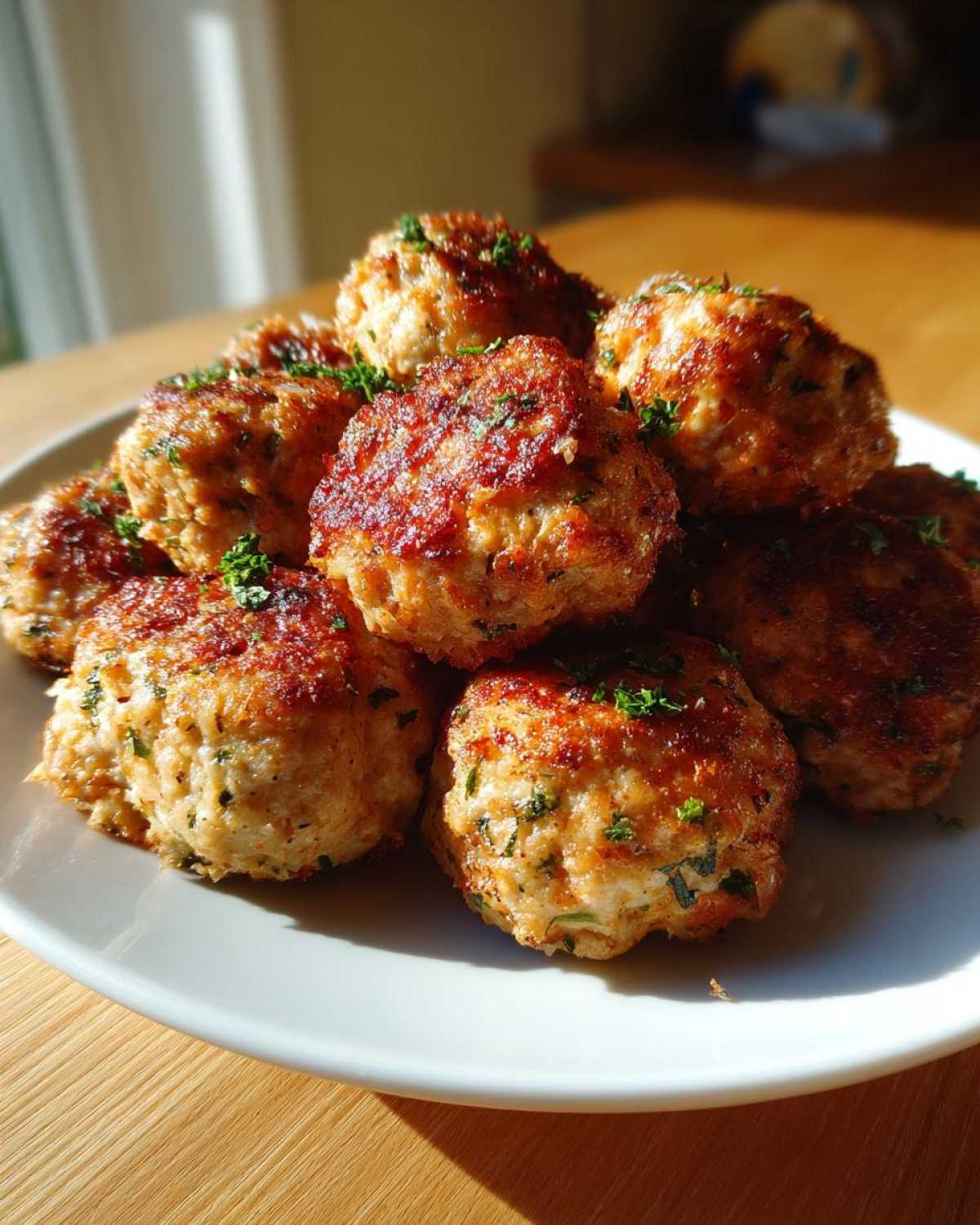 Garlic Parmesan Turkey Meatballs - detail 3