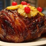 Glazed Holiday Ham with a Cola Twist