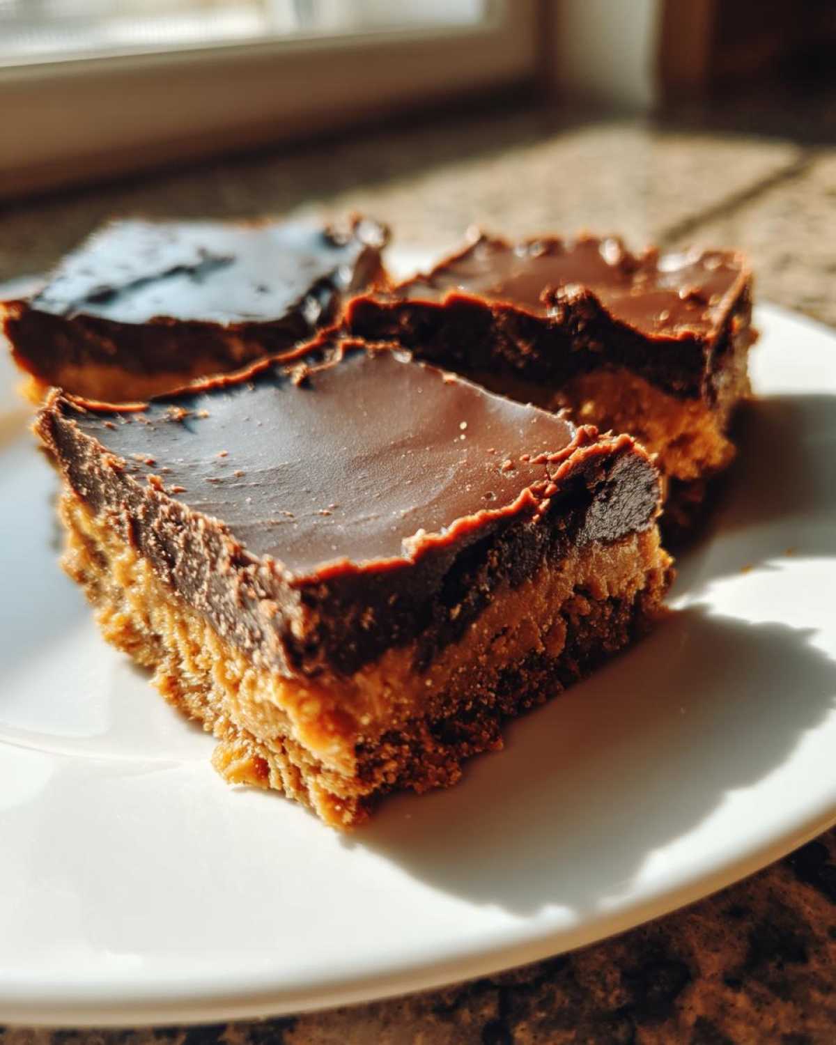 Gooey Chocolate Peanut Butter Bars - detail 1