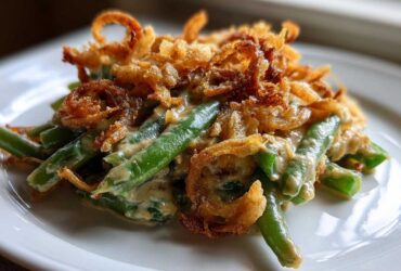 Green Bean Casserole 2.0 — No Canned Soup Needed