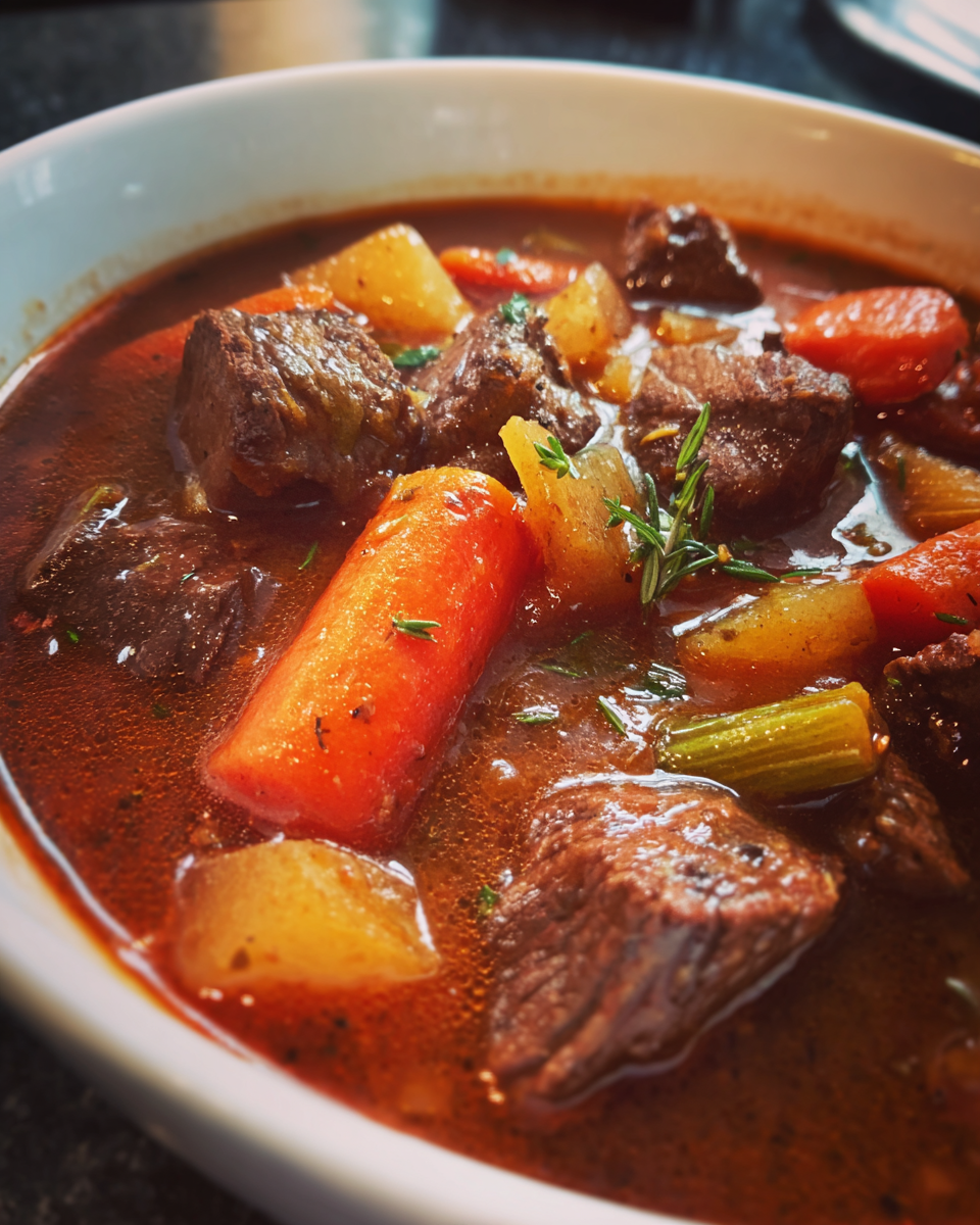 Hearty Beef Stew for Snow Days - detail 3