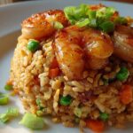 Honey Garlic Shrimp Fried Rice