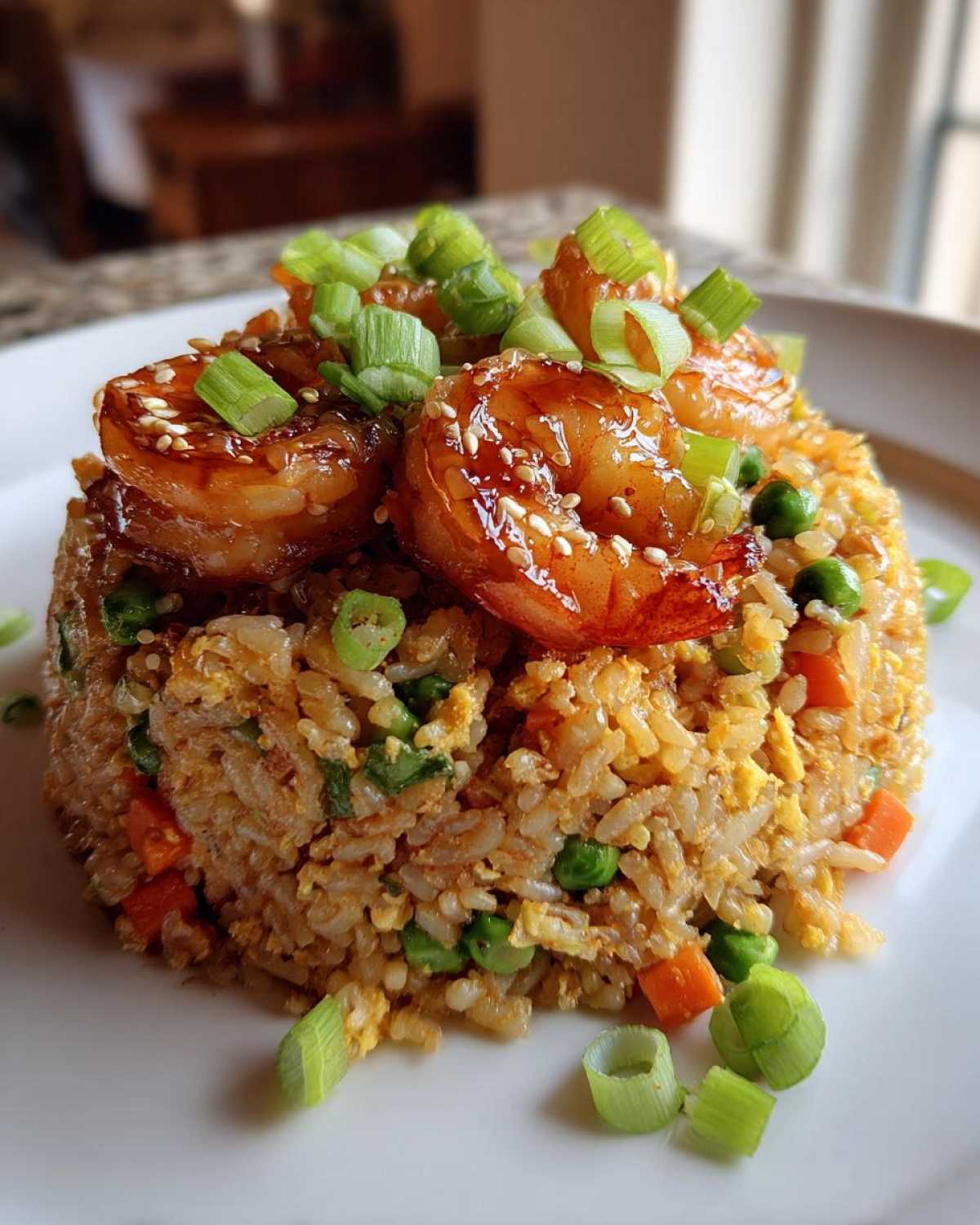Honey Garlic Shrimp Fried Rice - detail 2