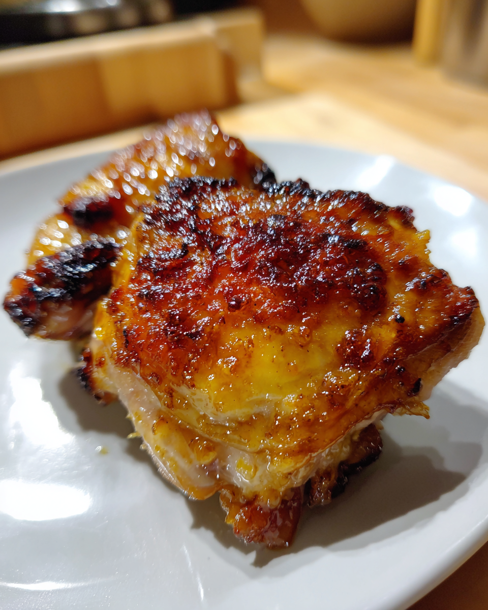 Honey Mustard Chicken Thighs - detail 2