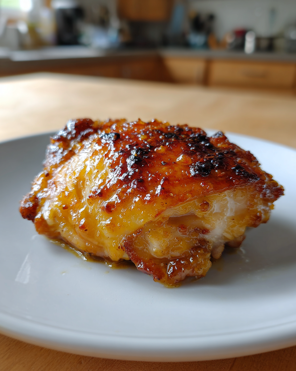 Honey Mustard Chicken Thighs - detail 4