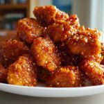 Honey Sriracha Chicken Bites