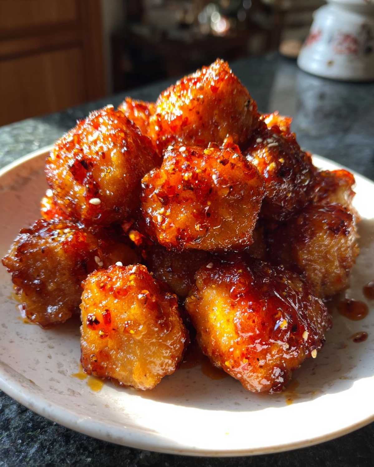 Honey Sriracha Chicken Bites - detail 3