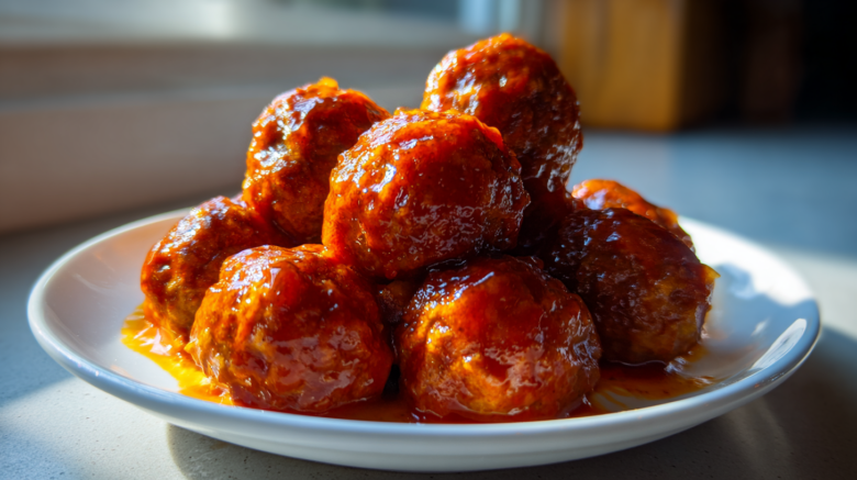 Honey Sriracha Meatballs