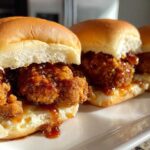 Hot Honey Chicken Sliders