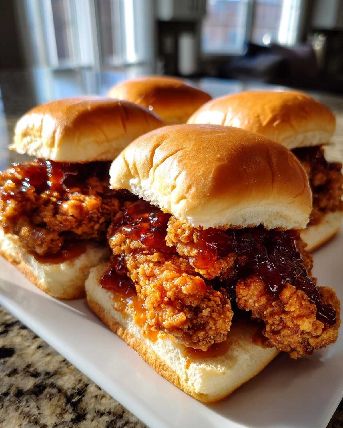Hot Honey Chicken Sliders - detail 2