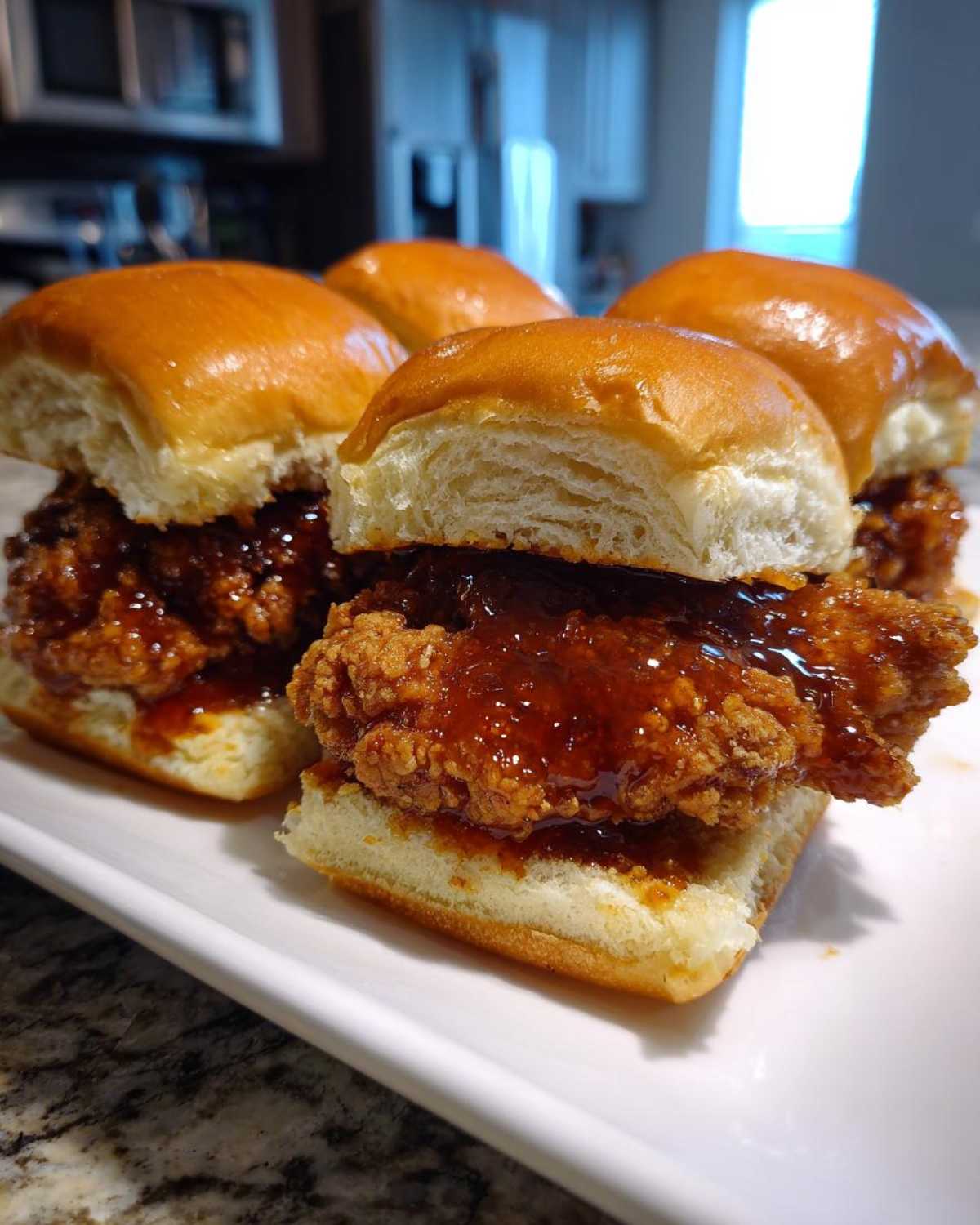 Hot Honey Chicken Sliders - detail 3