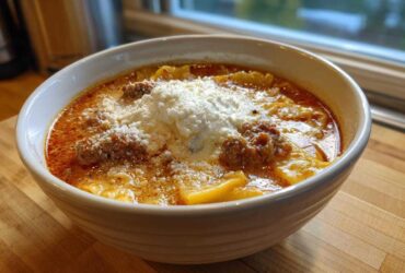 Lazy Lasagna Soup for One-Pot Comfort