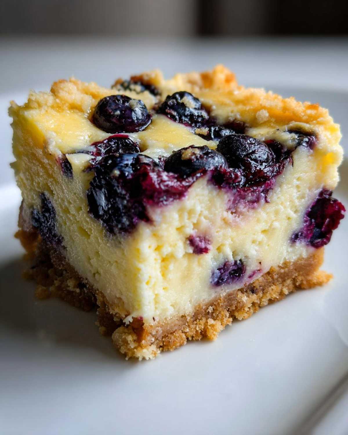 Lemon Blueberry Cheesecake Bars - detail 2