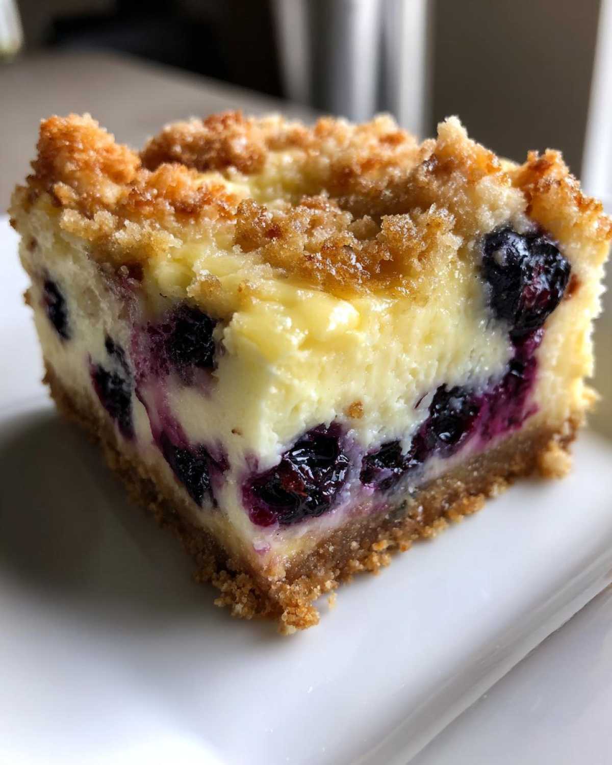 Lemon Blueberry Cheesecake Bars - detail 3