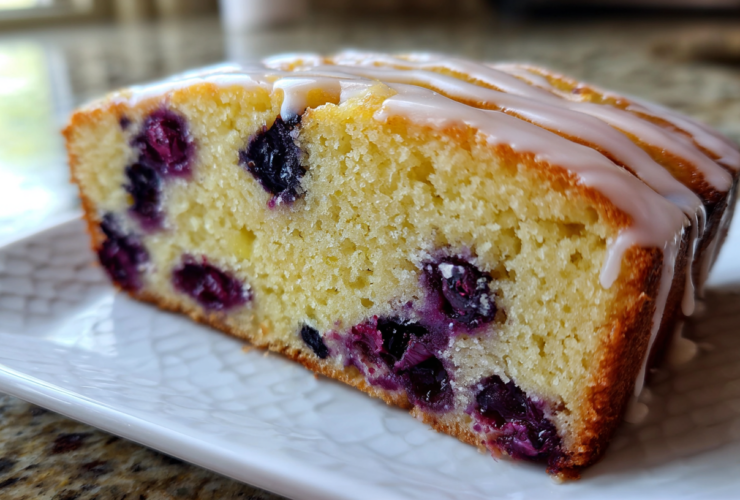 Lemon Blueberry Loaf That Never Fails