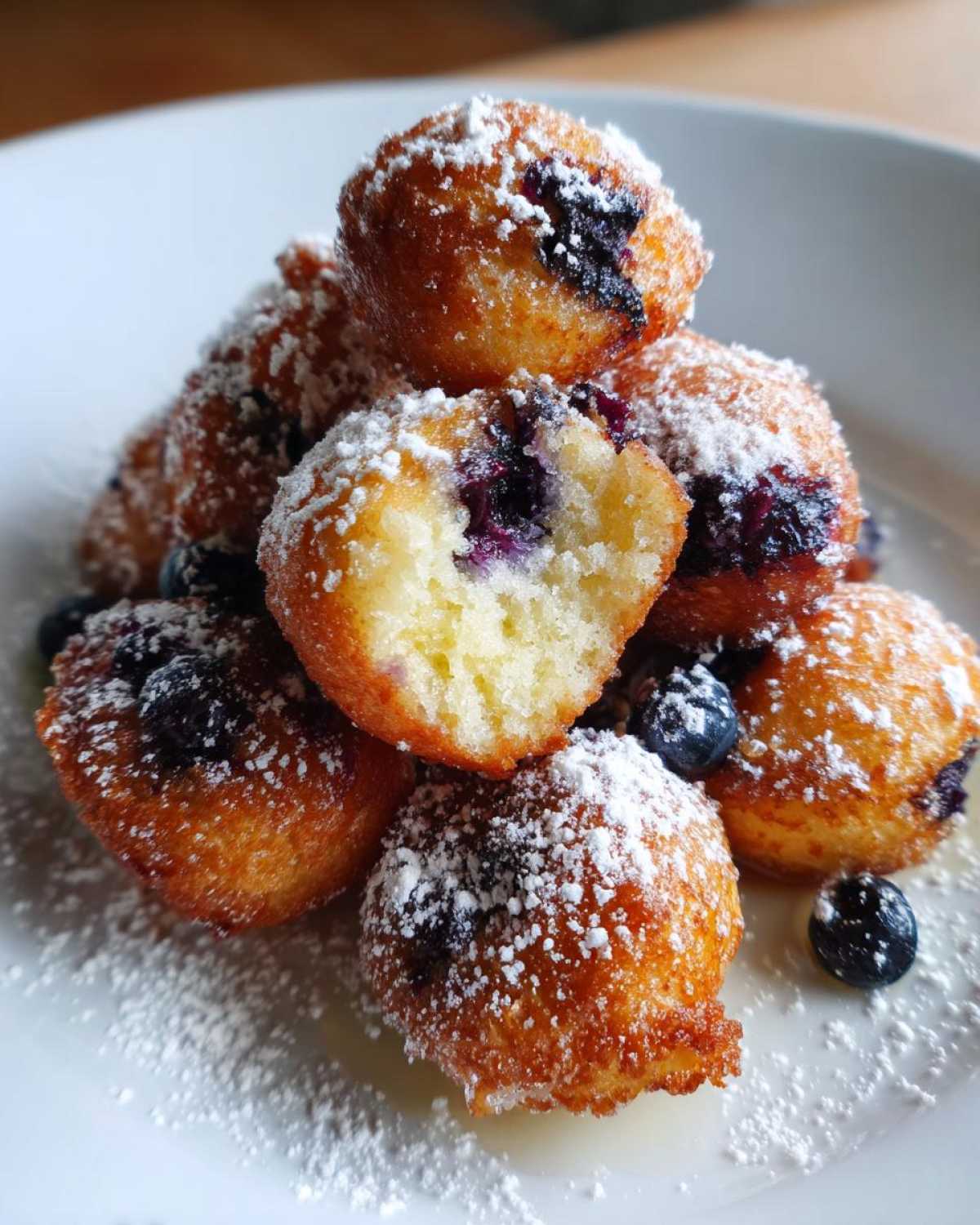 Lemon Blueberry Pancake Bites - detail 1