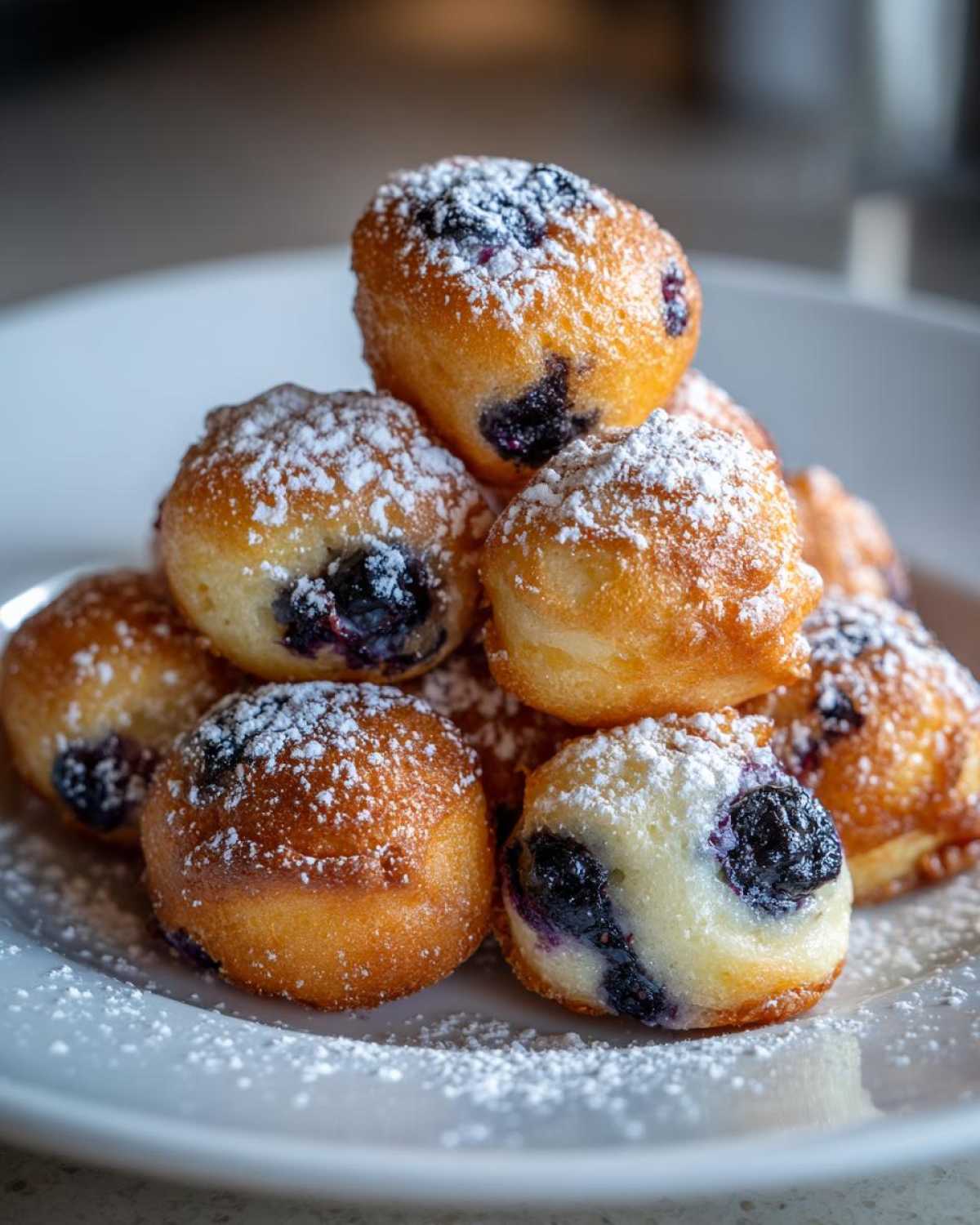 Lemon Blueberry Pancake Bites - detail 2