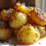 Lemon Garlic Roasted Potatoes