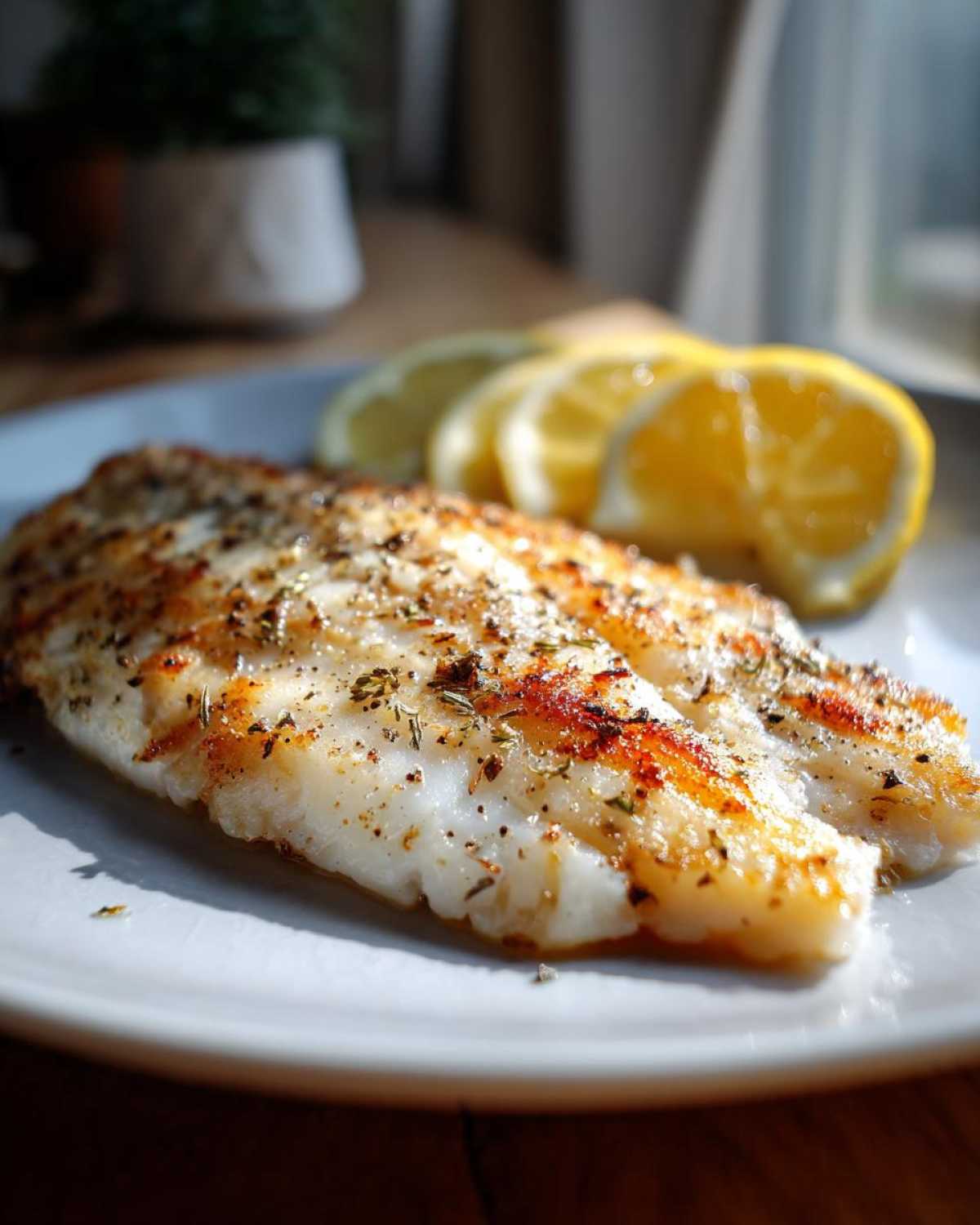 Lemon Pepper Baked Tilapia - detail 1