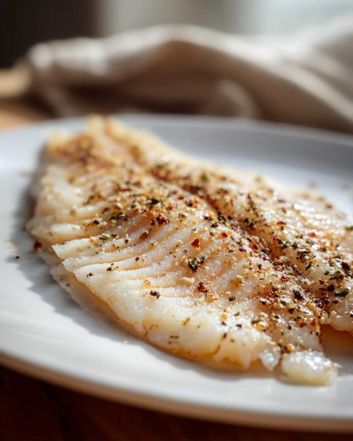 Lemon Pepper Baked Tilapia - detail 2