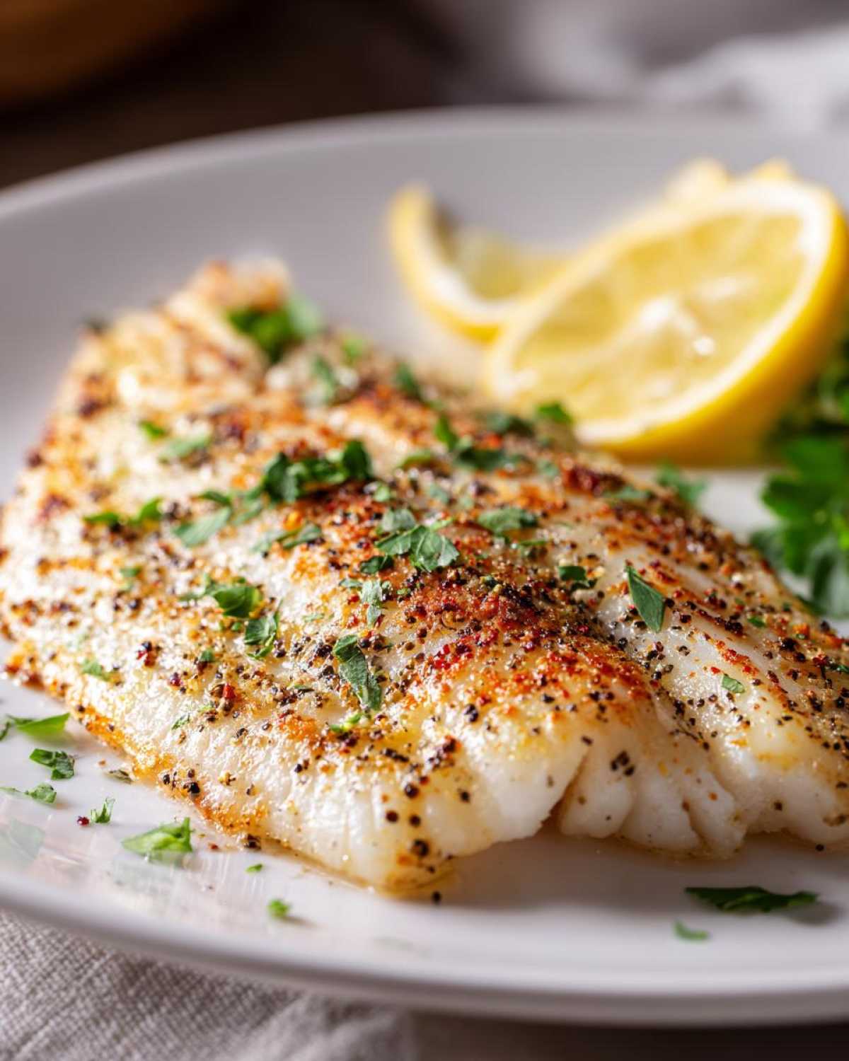 Lemon Pepper Baked Tilapia - detail 3
